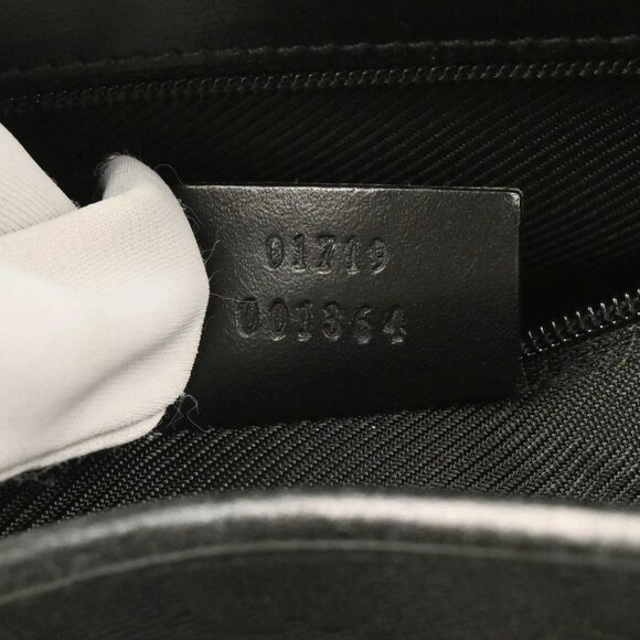 Gucci Black GG Jackie Handbag - Picture 9 of 11